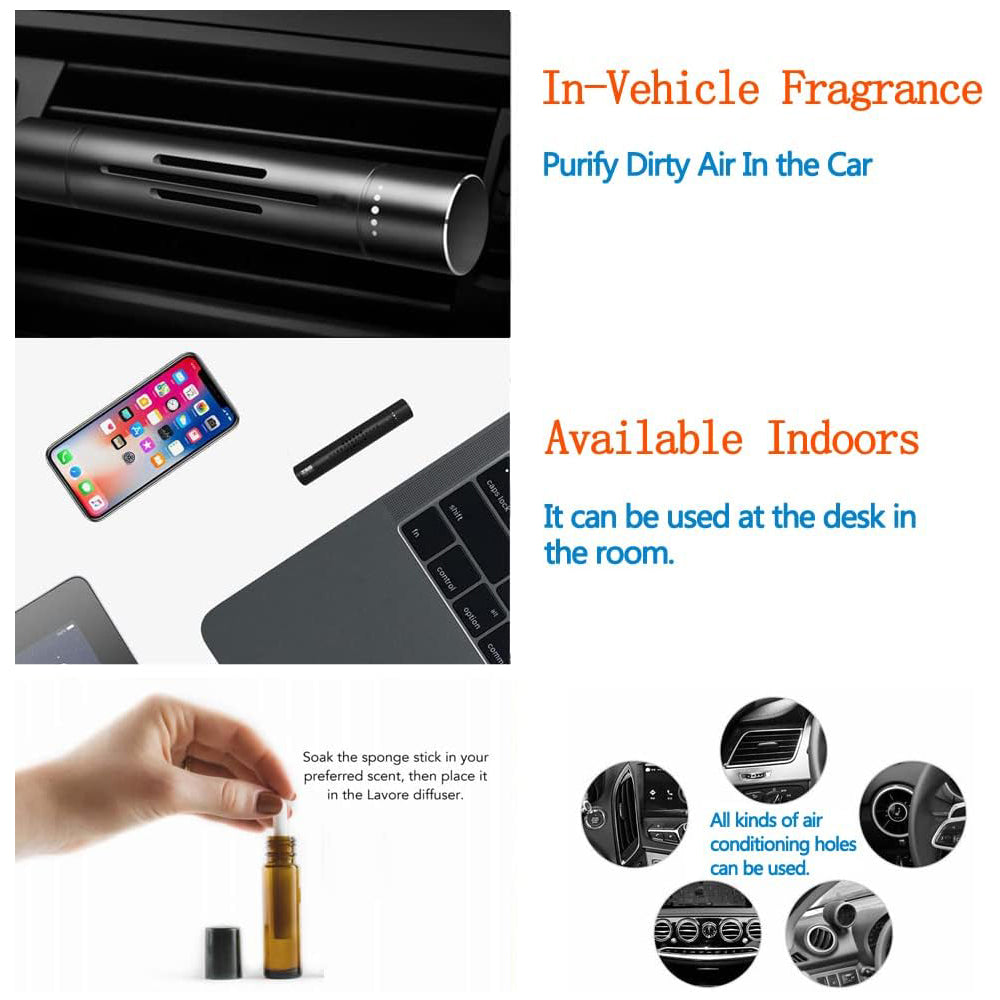 Car Vent Clip Essential Oil Diffuser