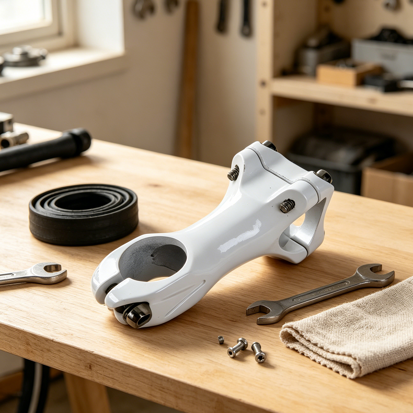Aluminum alloy mountain bike stem