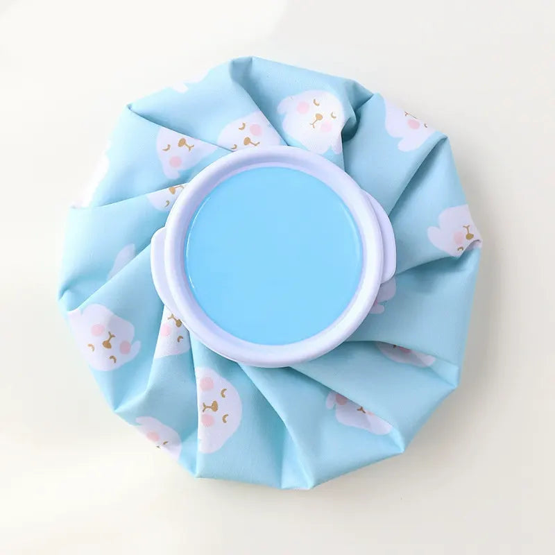 Cartoon Fabric Foldable Ice Pack Hot & Cold Therapy Bag