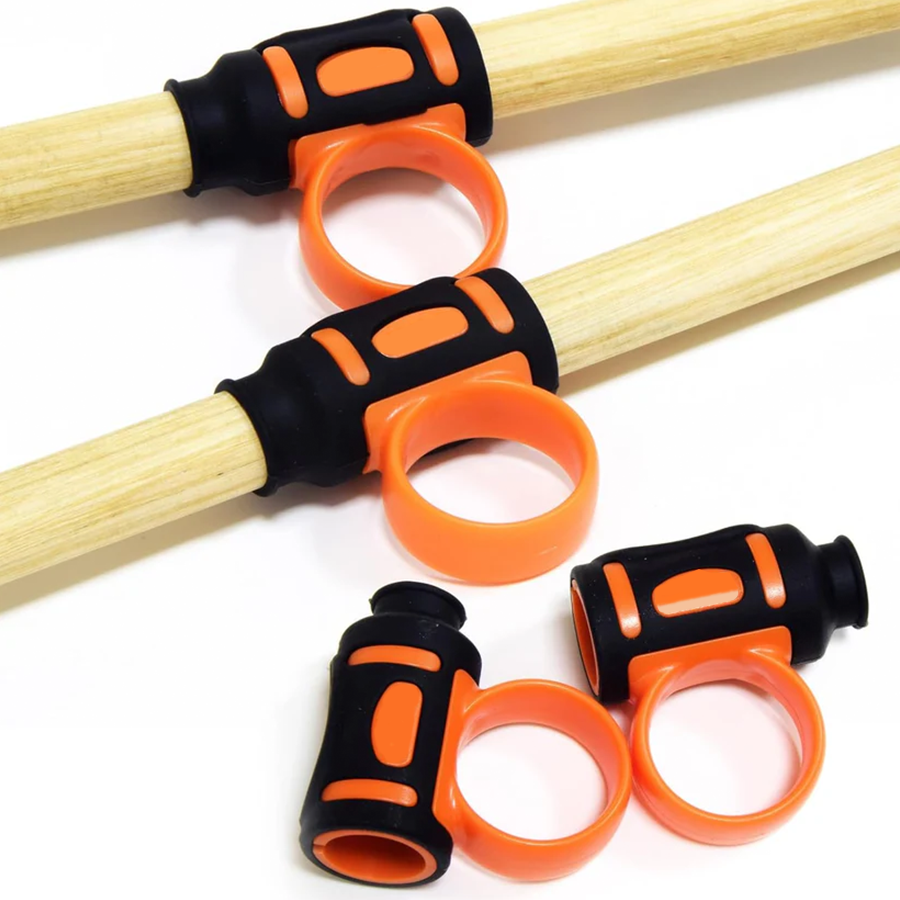 Silicone drumstick rotation controller auxiliary