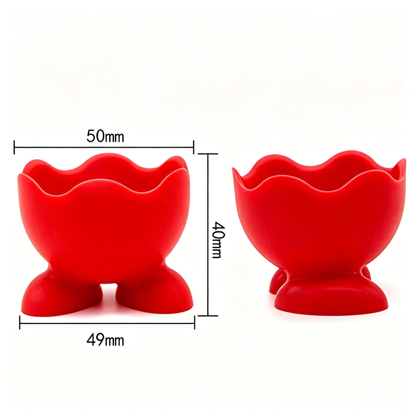 Silicone powder puff storage holder
