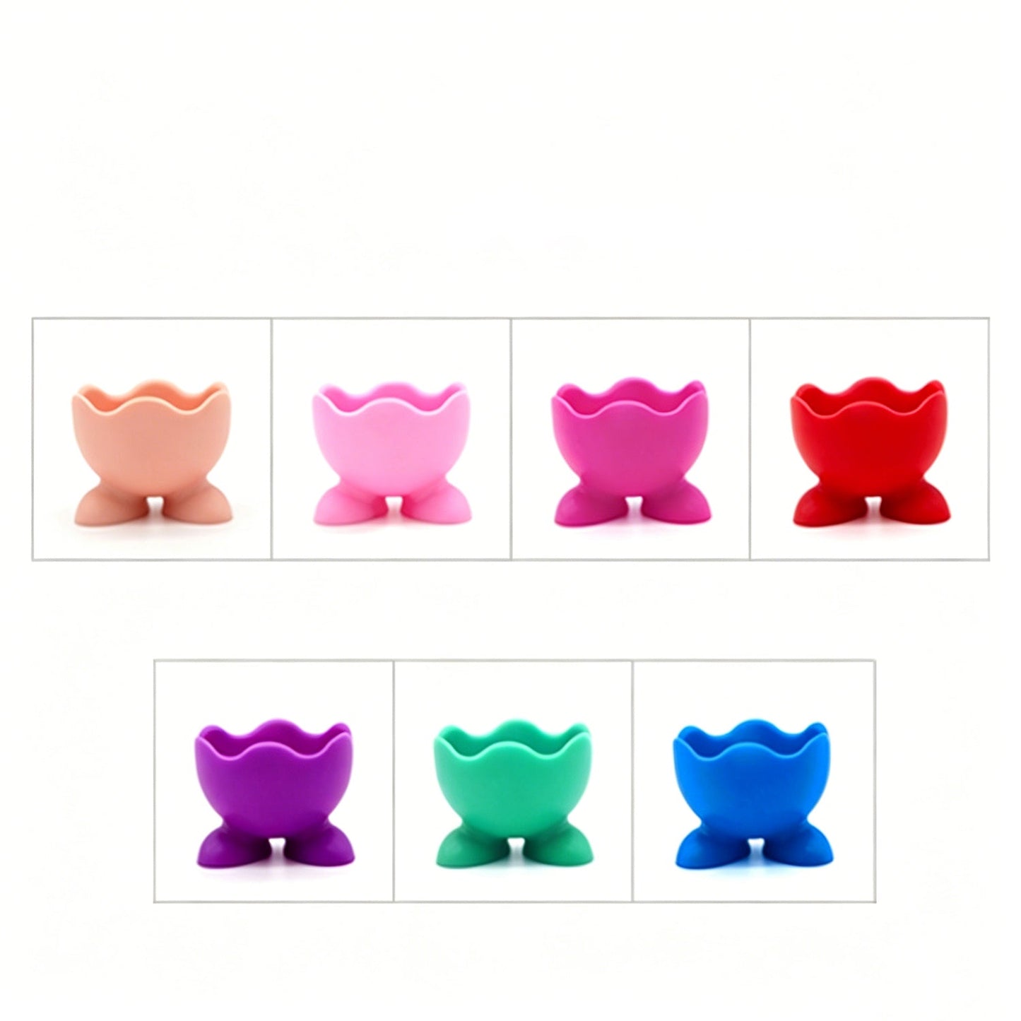 Silicone powder puff storage holder