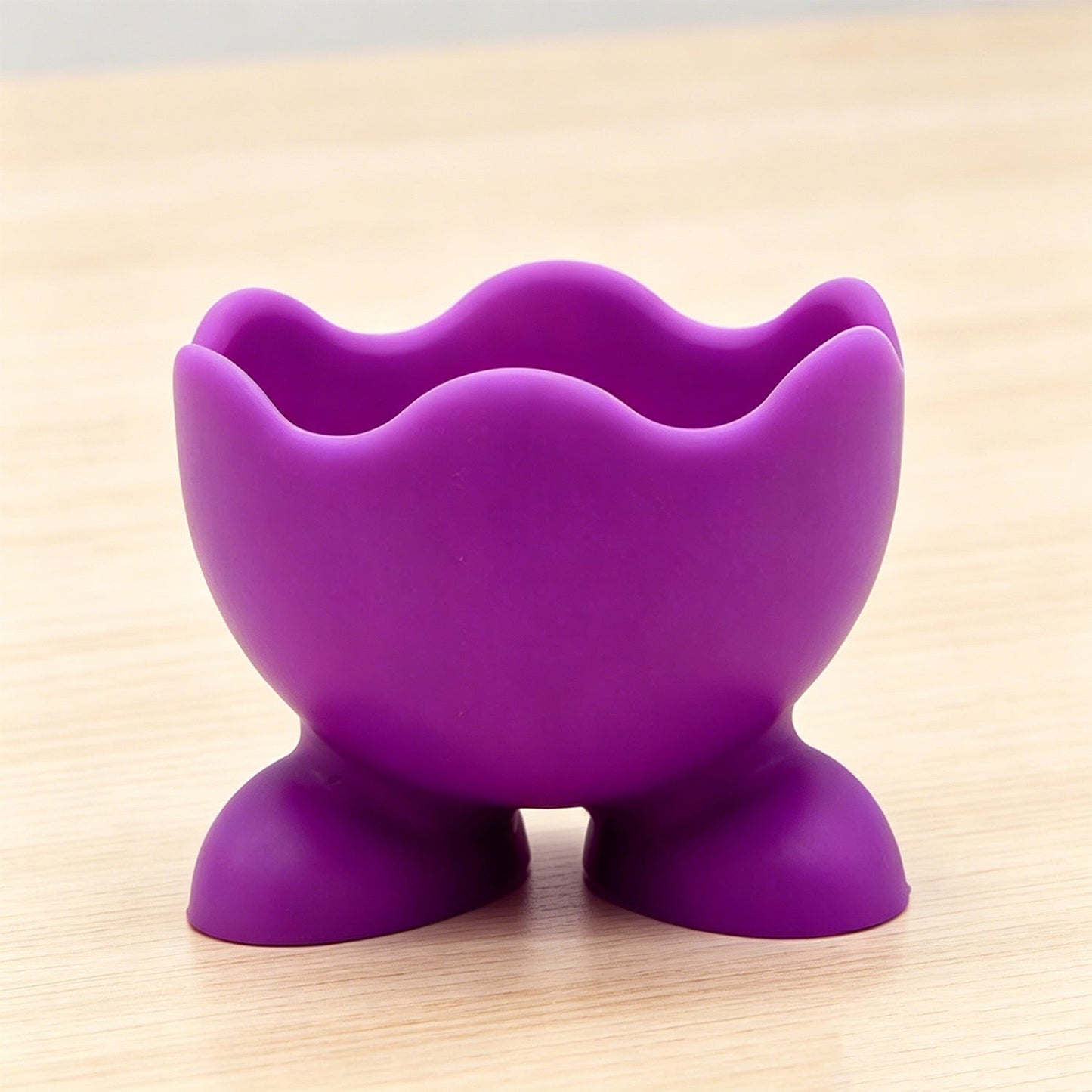 Silicone powder puff storage holder