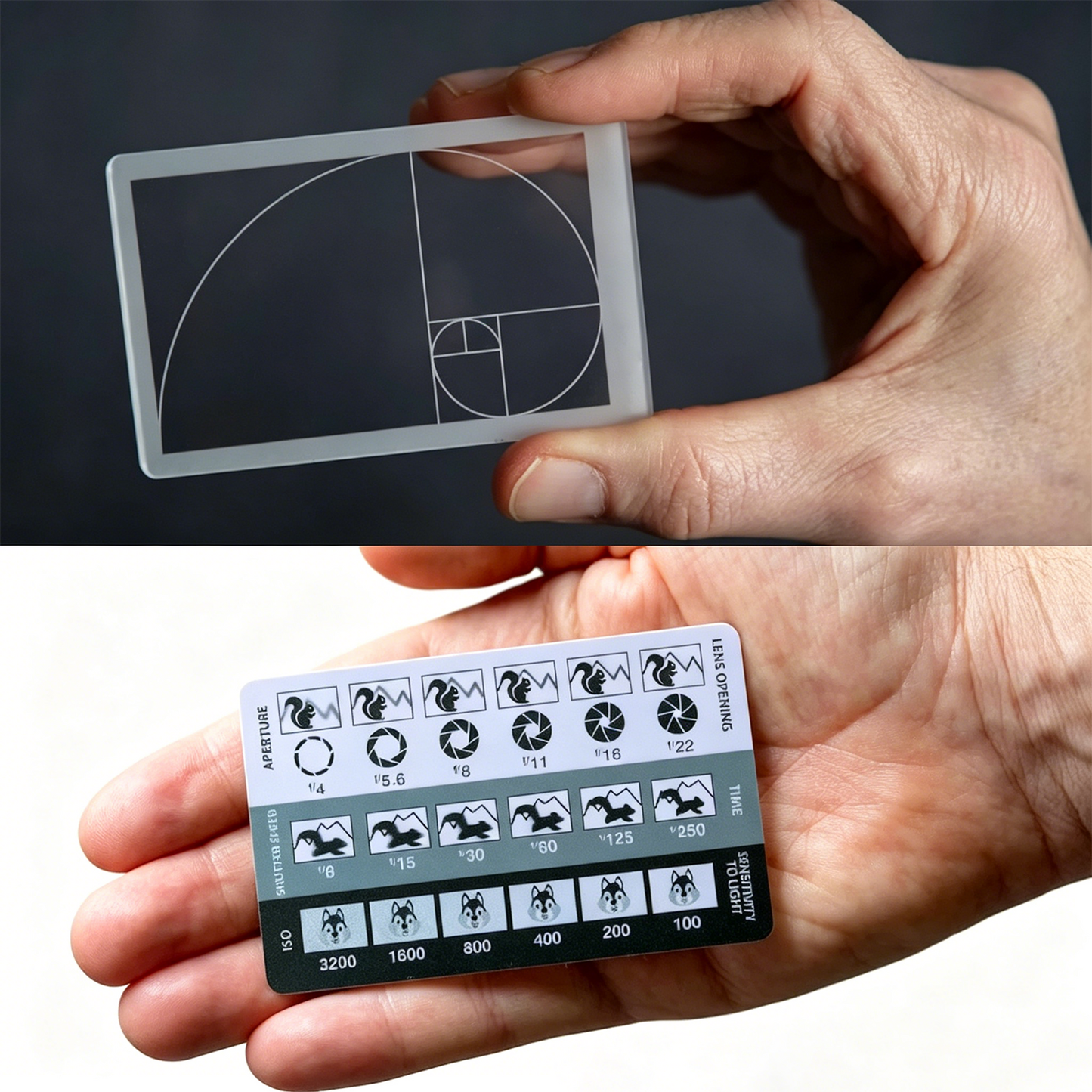 Golden Ratio Composition Viewfinder