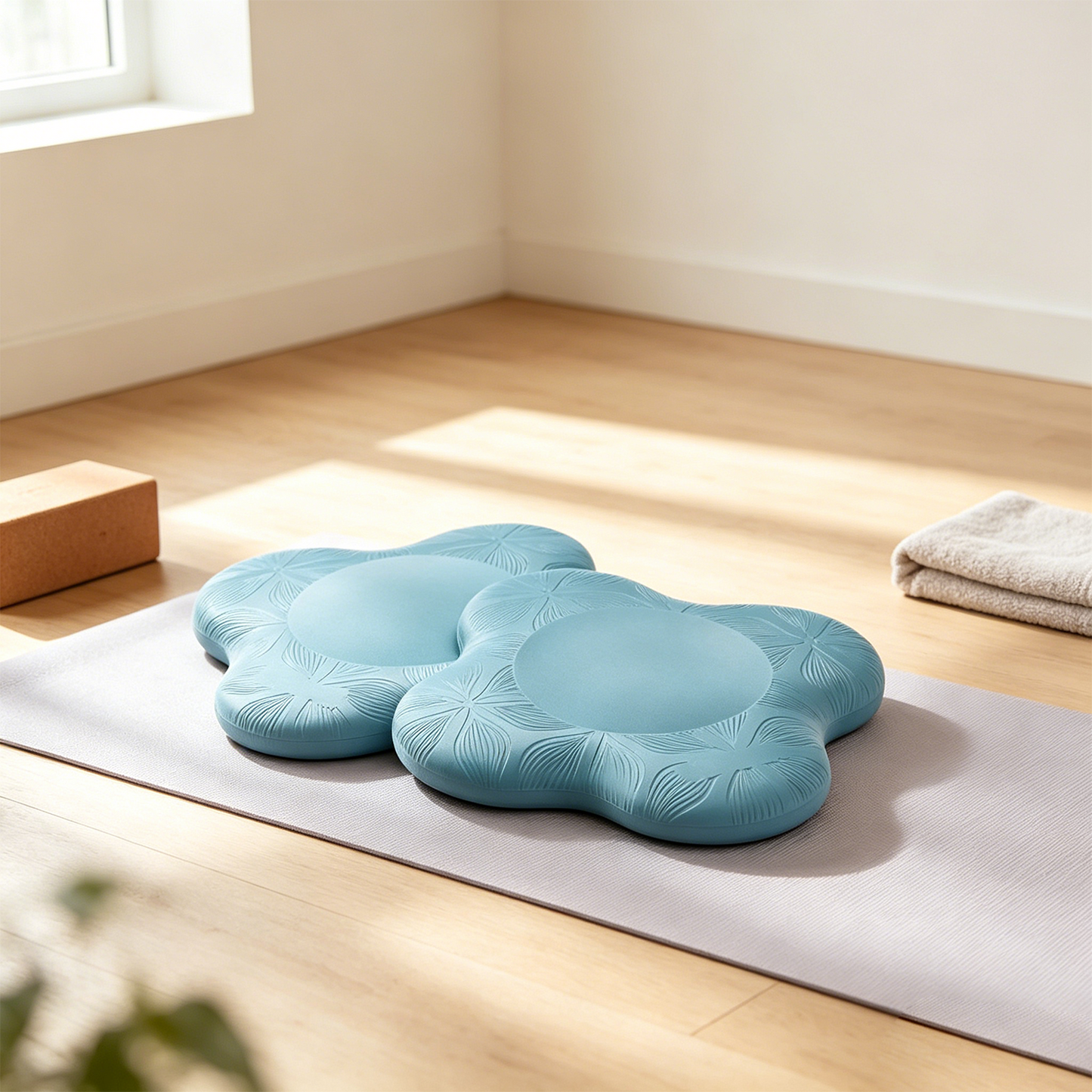 Unisex Yoga Knee Pads (Pack of 2)