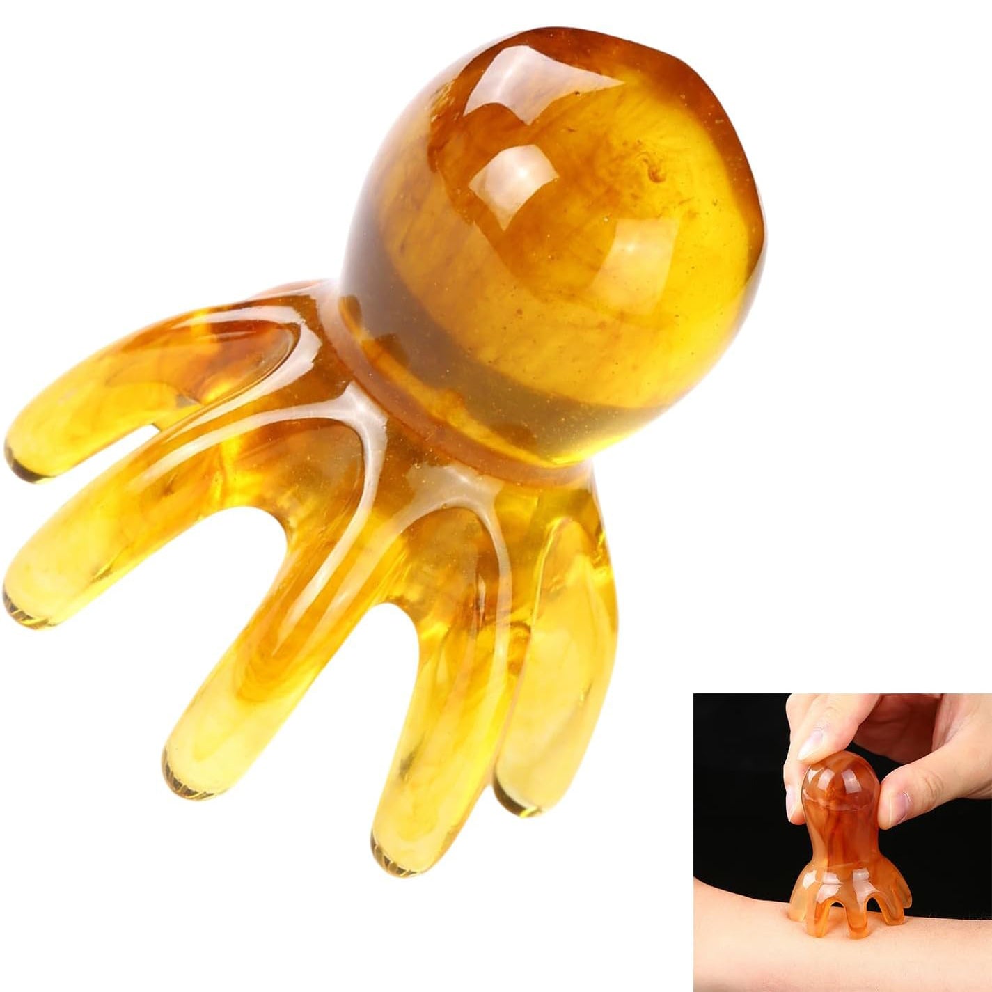 Octopus Scalp Massager – Head Acupoint & Meridian Massage Comb