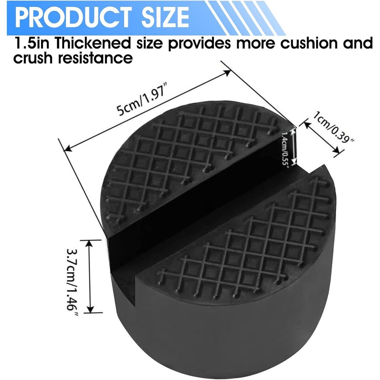 Rubber Jack Pad Adapter Block