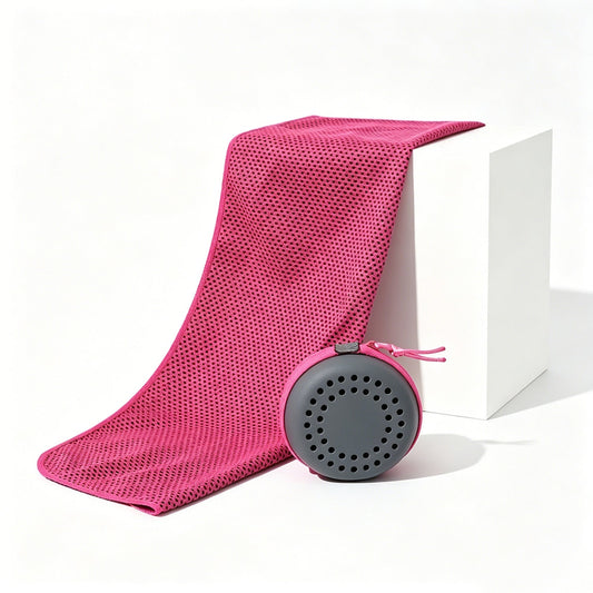 Summer cooling and quick-drying towels