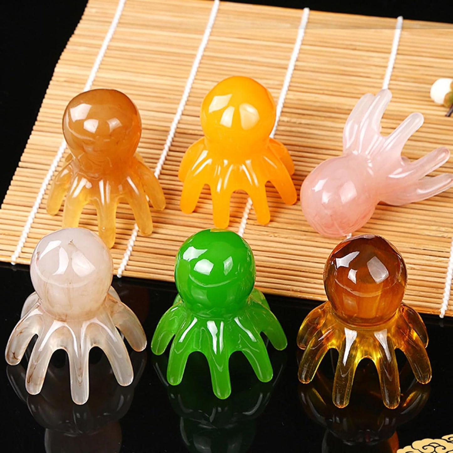 Octopus Scalp Massager – Head Acupoint & Meridian Massage Comb