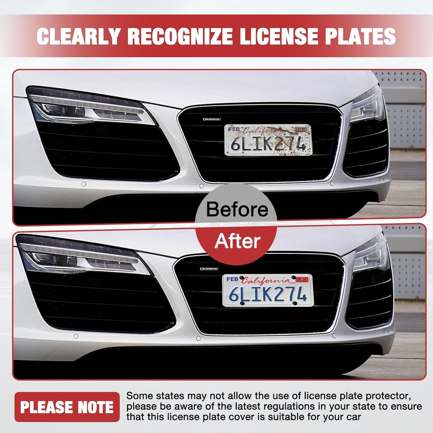 License Plate Protector