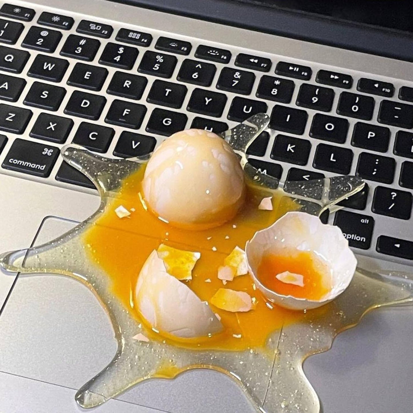 Funny Broken Egg Phone Stand