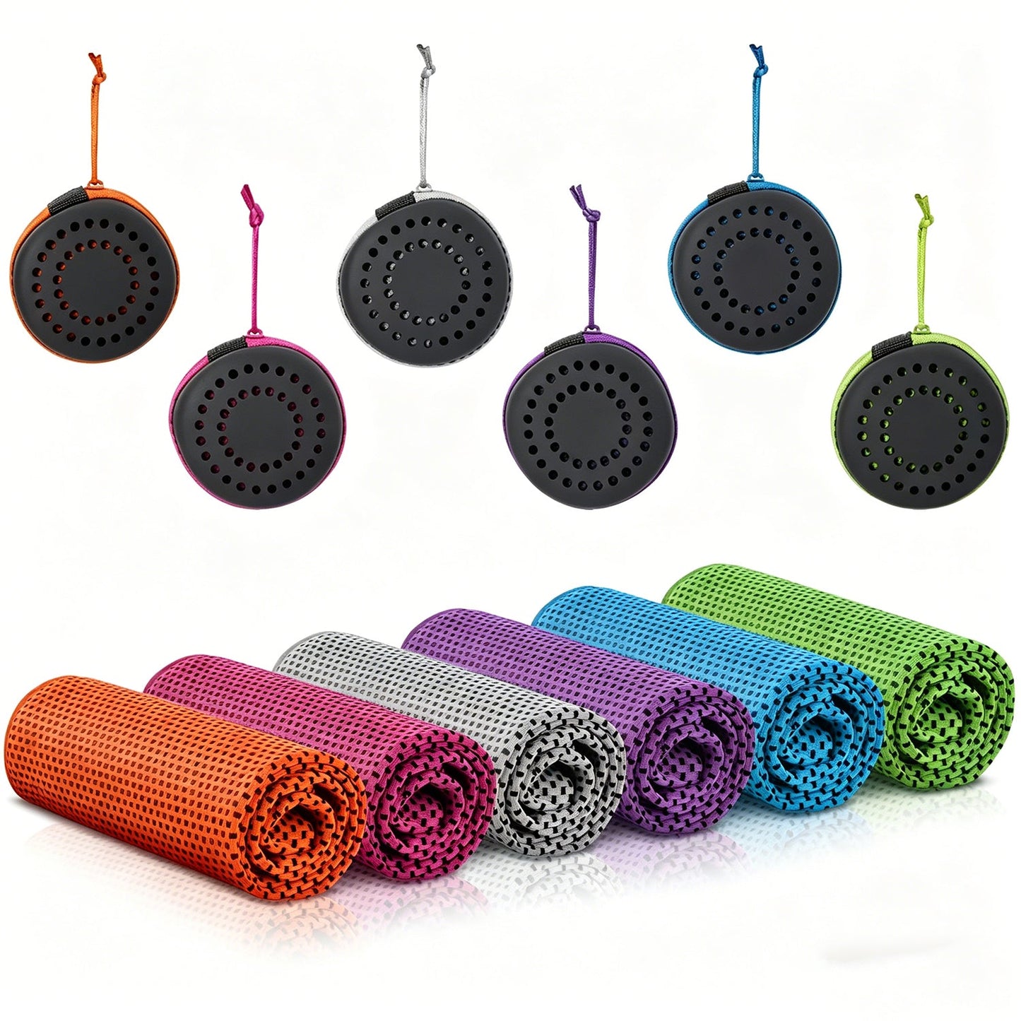 Summer cooling and quick-drying towels
