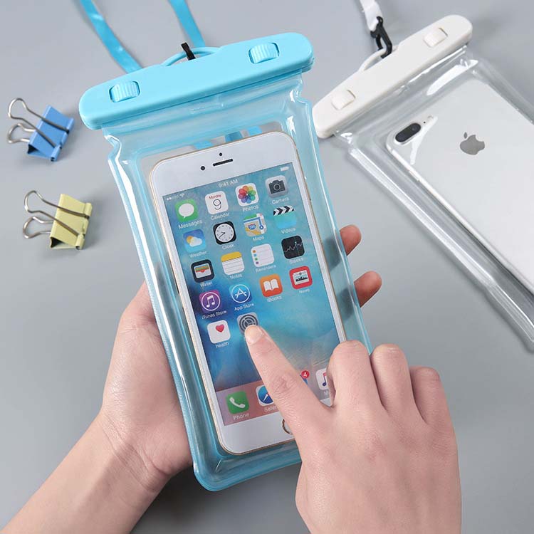 Waterproof phone pouch, touchscreen compatible, suitable for swimming, beach, and other occasions (many styles to choose from)