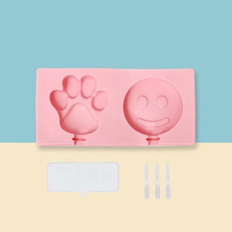 Cute Silicone Popsicle and Ice Cream Mold
