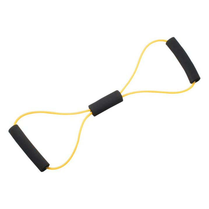 Figure eight resistance training band, elastic resistance rope, high performance training tube