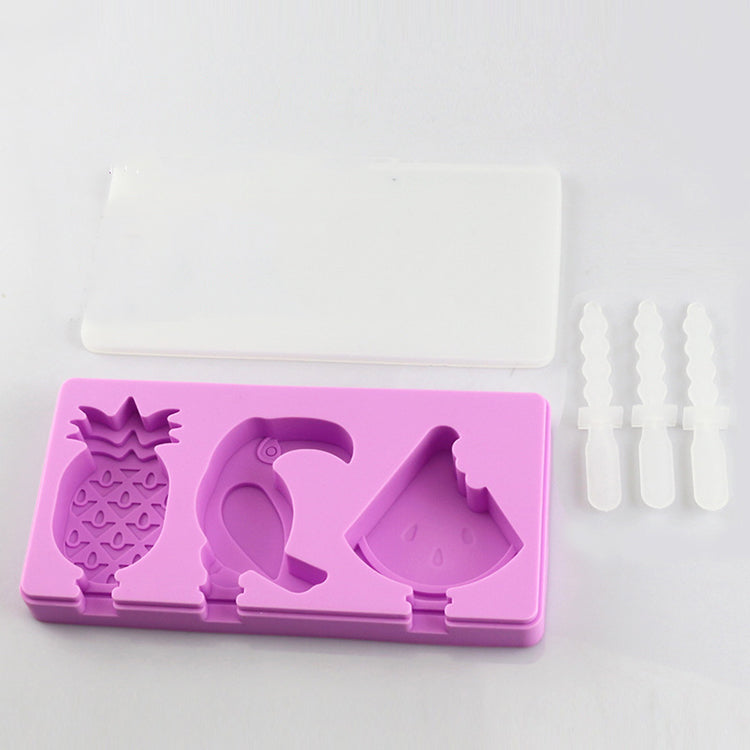 Cute Silicone Popsicle and Ice Cream Mold