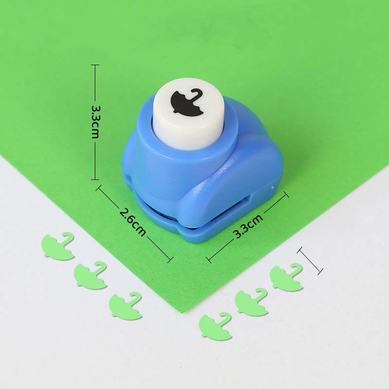 Portable handheld paper punch, DIY scrapbook punch, suitable for greeting cards and artwork making.