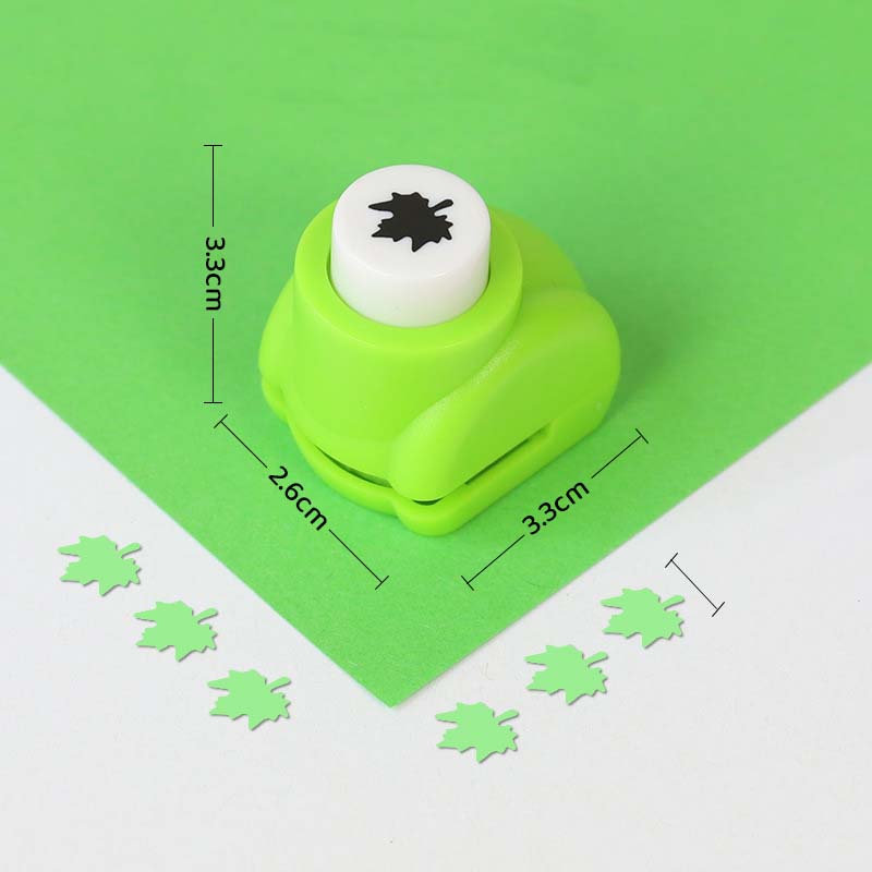 Portable handheld paper punch, DIY scrapbook punch, suitable for greeting cards and artwork making.