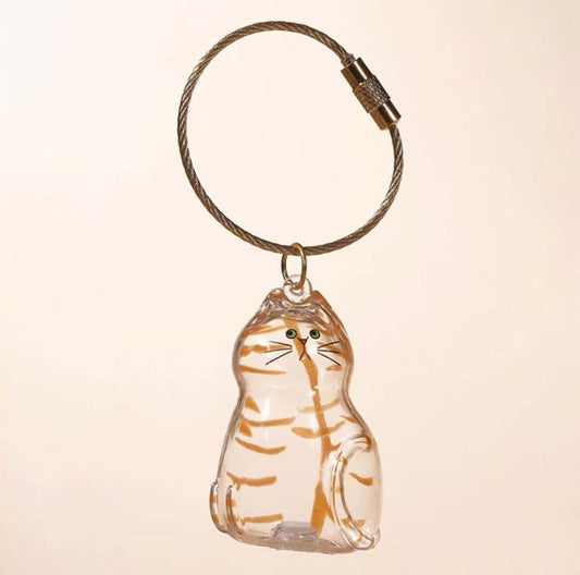 Cat Hair Storage Bottle,Keychain for Collecting Cat and Dog Hair, Cute Pet Memorial Gifts