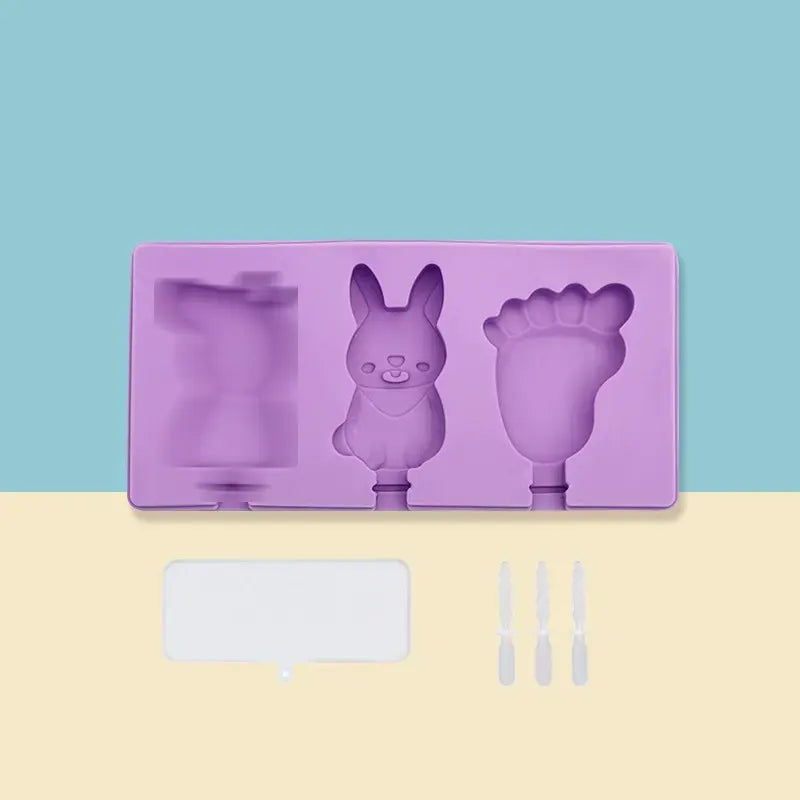 Cute Silicone Popsicle and Ice Cream Mold