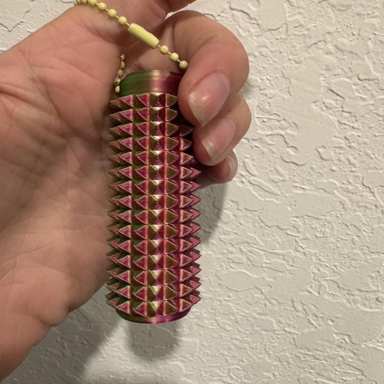 Spiky Mini Grip Fidget Keychain