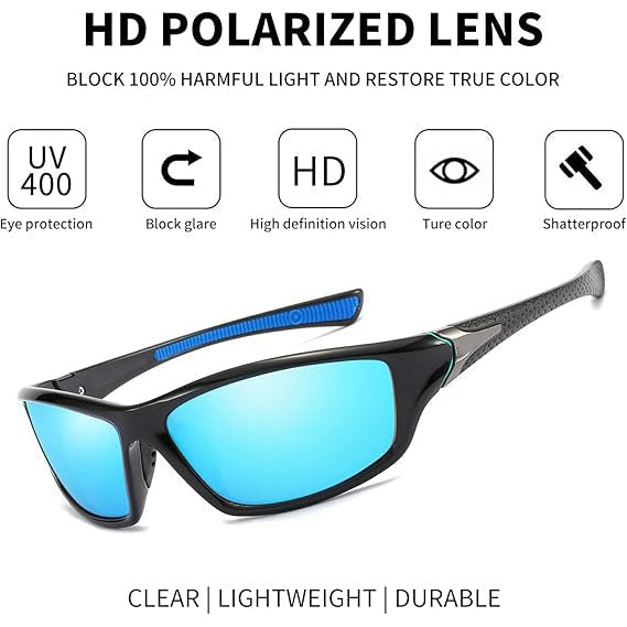 Polarized Photochromic Sports Sunglasses