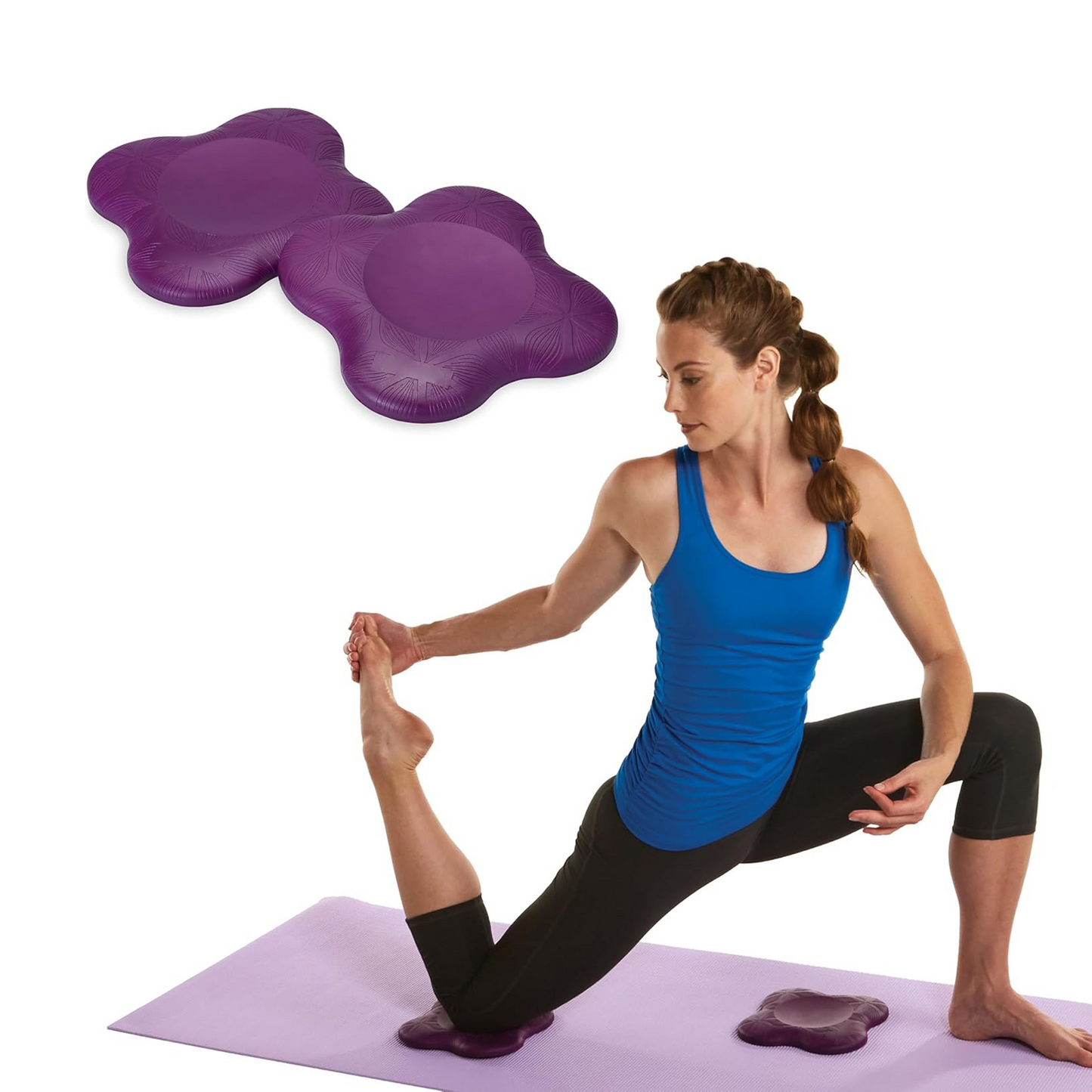 Unisex Yoga Knee Pads (Pack of 2)