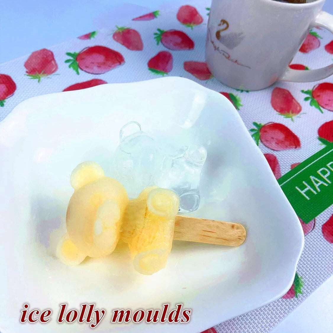 Cute Bear Silicone Ice Cube Mold
